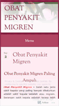 Mobile Screenshot of obatpenyakitmigrenmu.wordpress.com