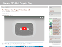 Tablet Screenshot of munster23.wordpress.com