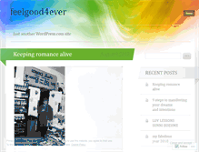 Tablet Screenshot of feelgood4ever.wordpress.com