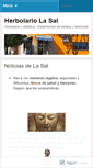 Mobile Screenshot of herbolariolasal.wordpress.com