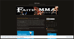 Desktop Screenshot of faithmma.wordpress.com