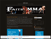 Tablet Screenshot of faithmma.wordpress.com