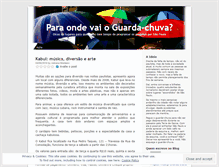 Tablet Screenshot of pegueoguardachuva.wordpress.com