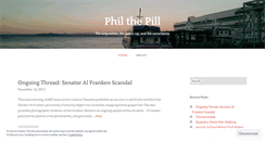 Desktop Screenshot of philthepill.wordpress.com