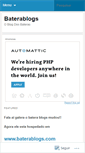 Mobile Screenshot of baterablogs.wordpress.com