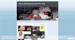 Desktop Screenshot of littleheartsdoula.wordpress.com