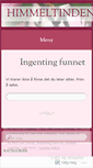 Mobile Screenshot of himmeltinden.wordpress.com