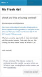 Mobile Screenshot of myfreshhell.wordpress.com