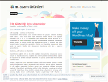 Tablet Screenshot of masamkremleri.wordpress.com