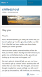 Mobile Screenshot of chilledzhoul.wordpress.com