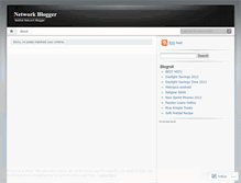 Tablet Screenshot of networkbloggergotonumber1.wordpress.com