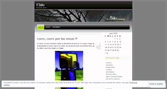 Desktop Screenshot of f3do.wordpress.com