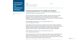 Desktop Screenshot of continuingeducationhealthcare.wordpress.com