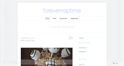 Desktop Screenshot of forevernaptime.wordpress.com