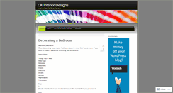 Desktop Screenshot of ckinteriordesigns.wordpress.com