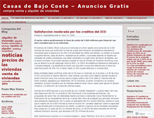 Tablet Screenshot of casasdebajocoste.wordpress.com