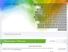 Tablet Screenshot of profecalero.wordpress.com