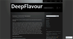 Desktop Screenshot of deepflavour.wordpress.com