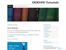 Tablet Screenshot of dernsw.wordpress.com