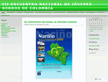 Tablet Screenshot of jovensorcol.wordpress.com