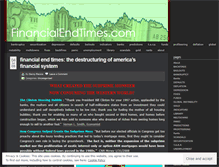 Tablet Screenshot of financialendtimes.wordpress.com