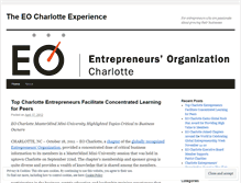 Tablet Screenshot of eocharlotte.wordpress.com