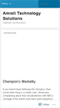 Mobile Screenshot of amrelitech.wordpress.com