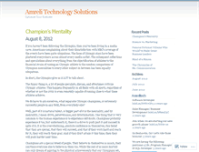 Tablet Screenshot of amrelitech.wordpress.com