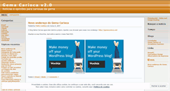 Desktop Screenshot of gemacarioca.wordpress.com