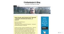 Desktop Screenshot of cristianbutaru.wordpress.com