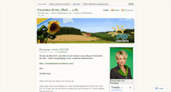 Desktop Screenshot of claudiajungmdl.wordpress.com