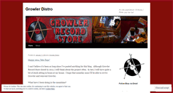 Desktop Screenshot of growlerdistro.wordpress.com
