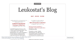 Desktop Screenshot of leukostat.wordpress.com