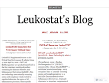 Tablet Screenshot of leukostat.wordpress.com