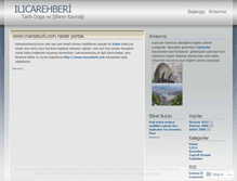 Tablet Screenshot of ilicarehberi.wordpress.com
