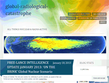 Tablet Screenshot of globalradiologicalcatastrophe.wordpress.com