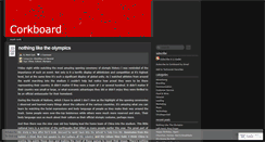 Desktop Screenshot of markscorkboard.wordpress.com
