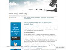 Tablet Screenshot of marenindia.wordpress.com