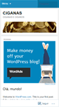 Mobile Screenshot of ciganasart.wordpress.com