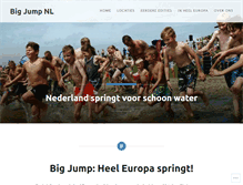 Tablet Screenshot of bigjumpnl.wordpress.com