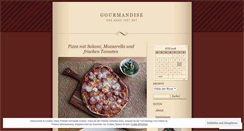 Desktop Screenshot of gourmandise.wordpress.com