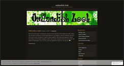Desktop Screenshot of outlandishlook.wordpress.com