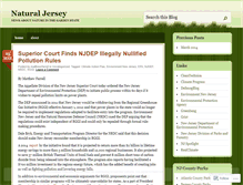 Tablet Screenshot of naturaljersey.wordpress.com