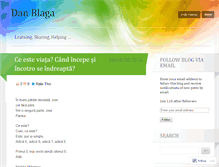 Tablet Screenshot of danblaga.wordpress.com