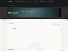 Tablet Screenshot of maospress.wordpress.com