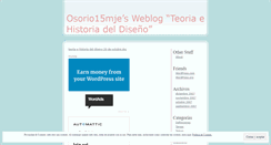 Desktop Screenshot of osorio15mje.wordpress.com