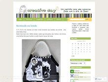 Tablet Screenshot of creativeday.wordpress.com