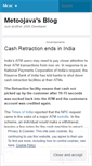 Mobile Screenshot of metoojava.wordpress.com