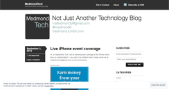 Desktop Screenshot of medmondtech.wordpress.com