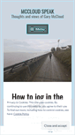 Mobile Screenshot of mccloudspeak.wordpress.com